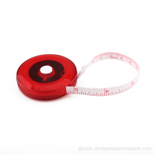 Round 1.5M Retractable Measuring Tape 60 Inches Round Mini Sewing Tape Measure Supplier